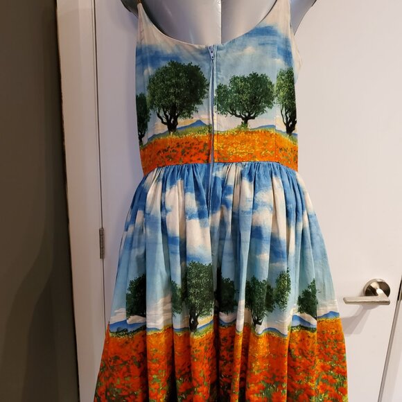 Bernie Dexter “Poppy Fields” Dress- Vintage Inspired Pinup Style - Picture 6 of 8